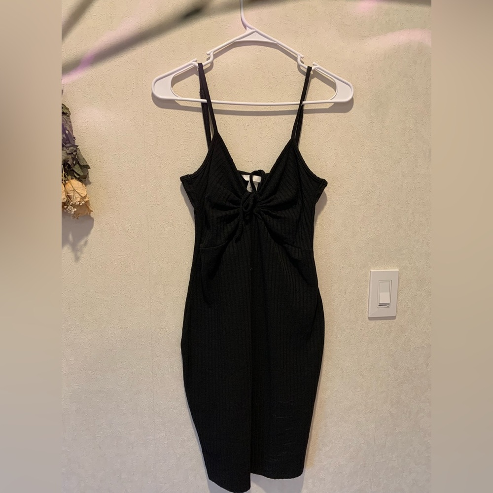 H&M Black Tight Dress Size Small-Medium